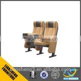 Luxury Horizon Theater Furniture Folding 3d Cinema Chair Yellow Fabric Cinema Chair With Cup Holder,movable Armrest thumbnail-1