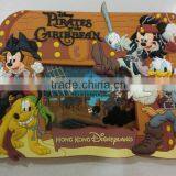 Hight Quality Emboss 3d Pvc Photo Frame / Beautiful Design Rubber Frame With Photo Insert