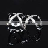 Fashion New Model Silver Ring Wedding Ladies Gold Finger Ring thumbnail-6