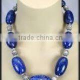 lapis silver necklaces