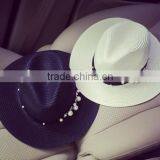 2016 Europe Popular Ladies Handmade Sun Hats High Quality Cheaper Wholesale Hat Straw thumbnail-2