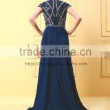 Fashion New Ladies Western Long Dress Bridal Mother Dress Party Dress Mother Of The Groom thumbnail-3