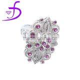 Zirconia Jewellery 925 CZ Fashion Ring Zirconia Mirco Pave Ring thumbnail-1