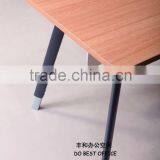 Modern Design Simple Office Table Metal Frame Office Desk thumbnail-4