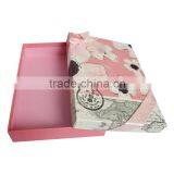 Pink Color for the Cardboard Paper Gift Box With Best Price thumbnail-1