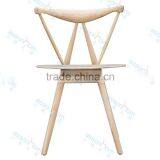 Hans Wegner Wood Chair / Wood Dining Chair / Wooden Furniture thumbnail-1