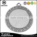 World War ii Medals Reward Zinc Alloy 2nd Place Metal Medal Silver Finish Trophy Athletics Champlion Assisted British Memorial thumbnail-2