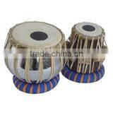 TABLA DRUMS SET PROFESSIONAL 2.5 KG BRASS BAYAN SHESHAM WOOD DAYAN Musical Instrument India Indian