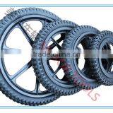 Multi-sizes of Pneumatic Bicycle Tyre Rubber Wheel thumbnail-3