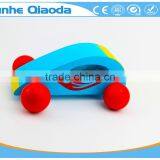 Green Color Wood Toys Racing Car Toy for Kids,Education City Games Wooden Car Model Toy thumbnail-1