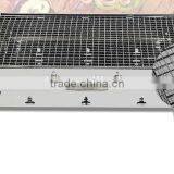 BBQ Grill White Stainless Steel Family Use Easy to Take Outdoor thumbnail-2