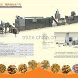 CE Certificated Double-screw Inflated Snack Food Processing Line,skype:li.sara9 thumbnail-1