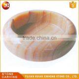 Natural Round Shape Stone Wash Bathroom Sink thumbnail-2