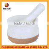 Custom Stone Mini Garlic Mortar and Pestle for Home Self Artifact thumbnail-1