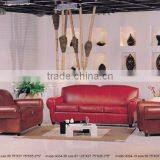 High Quality Modern Style Genuine Leather Sofa Set. American Style Leather Sofa Set. Chesterfield Sofa in Genuine Leather B48137 thumbnail-1