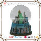 Resin New York Statue of Liberty Snow Globe thumbnail-1