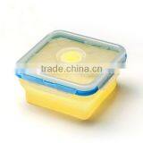 Collapsible Silicone Food Container Picnic Camp Short Travel Necessary thumbnail-6