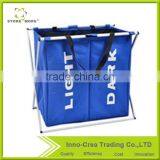 3-Bag Laundry Sorter Cart thumbnail-5