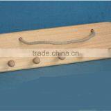 Antique Unfinished Wooden Wall Coat Hook Wholesale thumbnail-4