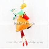 Best Selling Christmas Ornament Items Resin Christmas Lady Figurines thumbnail-2
