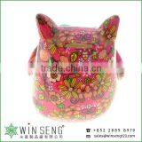 OEM Welcome Crafts Gift Owl Shape Ceramic Animal Money Bank for Decoration thumbnail-3