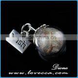 Hot Sale DIY Jewelry Dandelion Glass Ball With Wish Pendant thumbnail-3