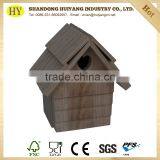 Custom New Unfinished Wooden Bird House Wholesale thumbnail-1