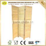 Vintage Custom Folding Wooden Screen Room Divider thumbnail-1