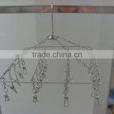 201 Stainless Steel Cloth Hanger/ Laundry Rack/folding Clothes Drying Rack-24 Hangers thumbnail-3