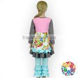 100 Cotton Fall Long Sleeve Baby Girl Dresses Wholesale Kids Children Frocks Designs thumbnail-5