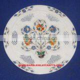Handcrafted Marble Inlay Plate thumbnail-1