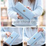 Wholesale Lovely Fashion Lady's Clutch Long Purse Leather Wallet Bag Men Cltch Handbag thumbnail-5