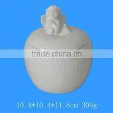 White Ceramic Candy Jars