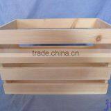 Nature Color Pine Wood Crates Wholesale thumbnail-2