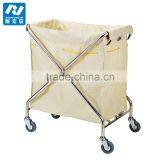 Laundry Cart Cleaning Trolley Hotel Linen Trolley thumbnail-4