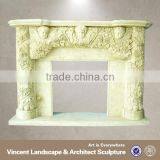 2015 Contemporary Home Decor Marble Wood Burning Fireplace Mantel thumbnail-1
