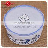 High Quality Round Plastic Storage Box / Airtight Preserving Box /Crisper thumbnail-2