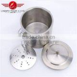 New Design Stainless Steel Pot With Innerlayer Food Warmer/ Bellied Pot With Handle Kitchen Cookware thumbnail-1