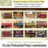 Luxury Sofa Set of Antique Living Room Set Furniture for Project Furniture thumbnail-2