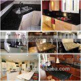 One Piece Bathroom Vanity Top Grey Granite Matertial thumbnail-6