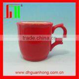 New Design Dolomite Handpainted Ceramic Red Mug thumbnail-1