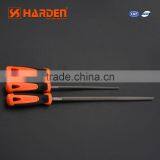 Professional Round Second Cut File With Soft Handle