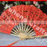 Handmade Embroidery Lace Wedding Fan for Bridal thumbnail-1