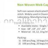 Disposable Non Woven Mob Clip Cap,disposable Non Woven Mob Clip With Elastic,non Woven Mob Cap thumbnail-4