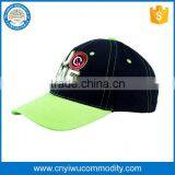 Stylish Black Color Blank Baseball Cap With Sandwich thumbnail-1