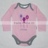 Newborn C100% Organic Cotton White Baby Clothing Summer Style Long Sleeves Clothes thumbnail-2