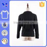 Wide Fly Deep Neckline Short Top Length Clousure Women Outer Coat thumbnail-2