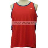 Black Sleeveless Blank Basketball Jersey thumbnail-2