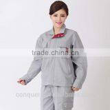 Worker Uniform Gray Color Cotton Blended Worker Uniform With High Quality thumbnail-1