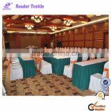 2014 New Design Cheap Table Skirting for Banquet